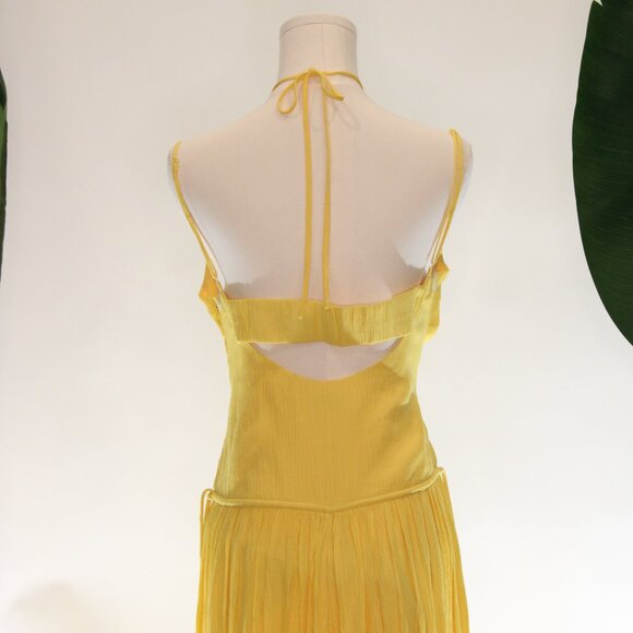 Simkhai, Lina Teardop Maxi Yellow Size M - Picture 11 of 13